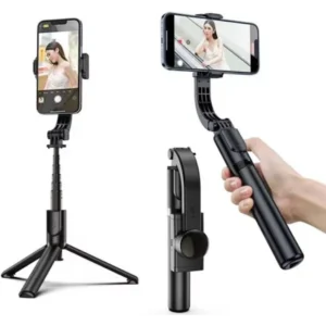 Selfie Stick Tripod with Wireless Bluetooth Remote