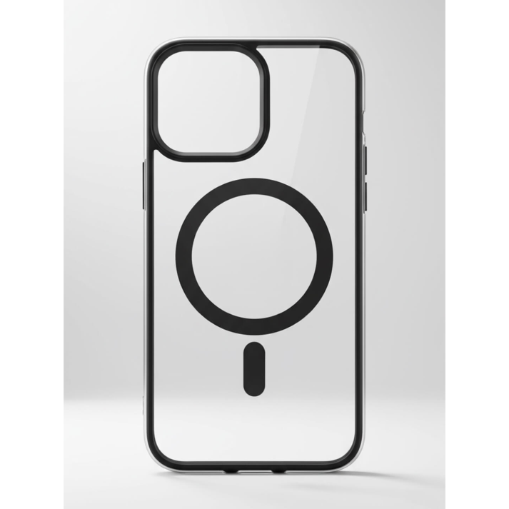 Transparent Back Cover for iPhone 15