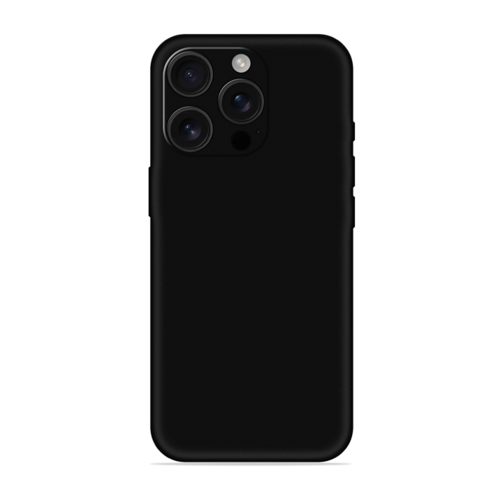 Soft Silicone Back Cover for iPhone 16
