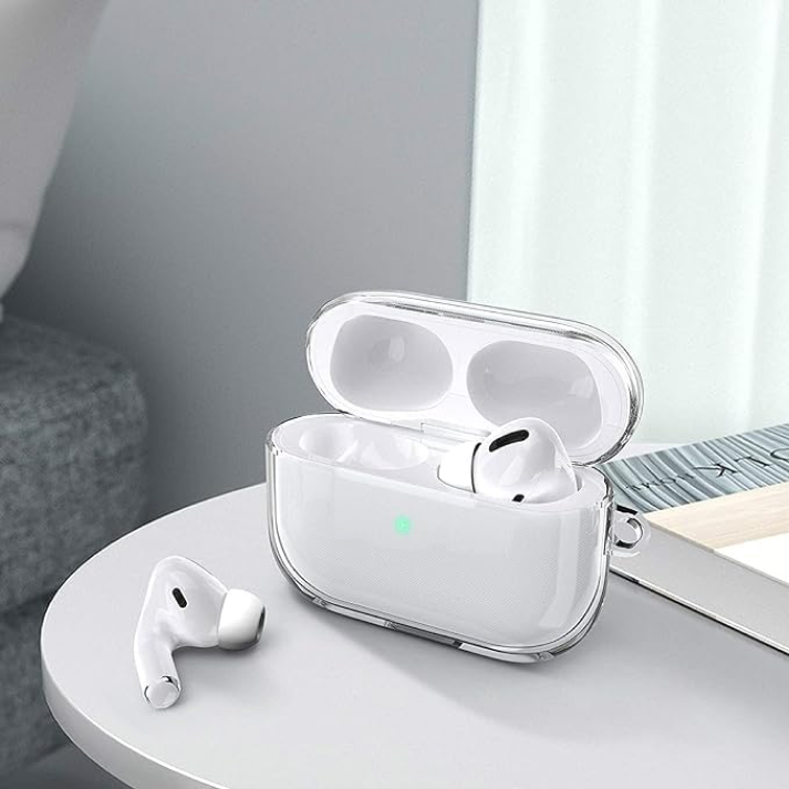Transparent Clear Silicone AirPods Cover
