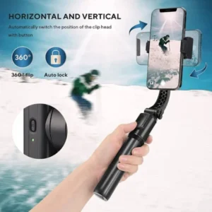 Selfie Stick Tripod with Wireless Bluetooth Remote