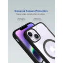 Transparent Back Cover for iPhone 15