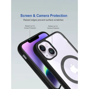 Transparent Back Cover for iPhone 15