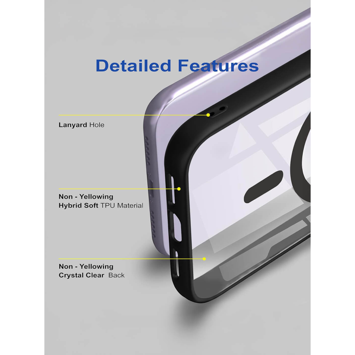 Transparent Back Cover for iPhone 15 - Image 4