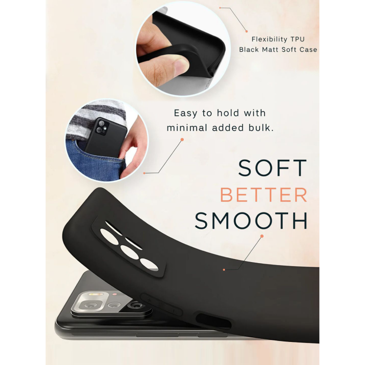 Soft Silicone Back Cover for iPhone 16 - Image 3
