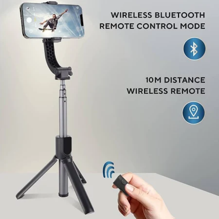 Selfie Stick Tripod with Wireless Bluetooth Remote - Image 6