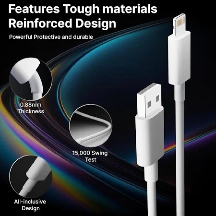 Fast Charging Lightning Cable USB For Iphone 10 - Image 7