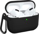 Silicone Protective Case with Carabiner for AirPods Pro