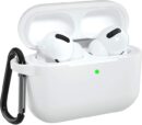 Silicone Protective Case with Carabiner for AirPods Pro