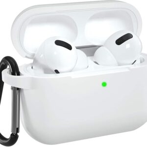 Silicone Protective Case with Carabiner for AirPods Pro