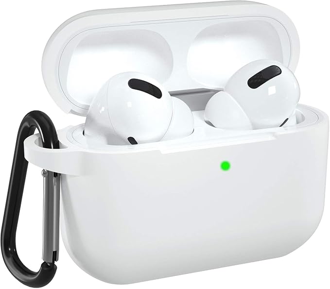 Silicone Protective Case with Carabiner for AirPods Pro - Image 4