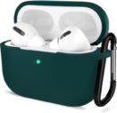 Silicone Protective Case with Carabiner for AirPods Pro