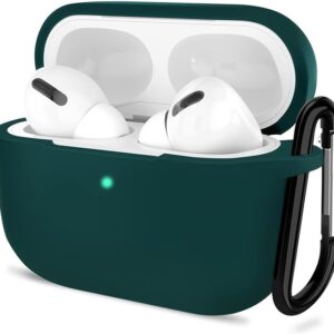 Silicone Protective Case with Carabiner for AirPods Pro