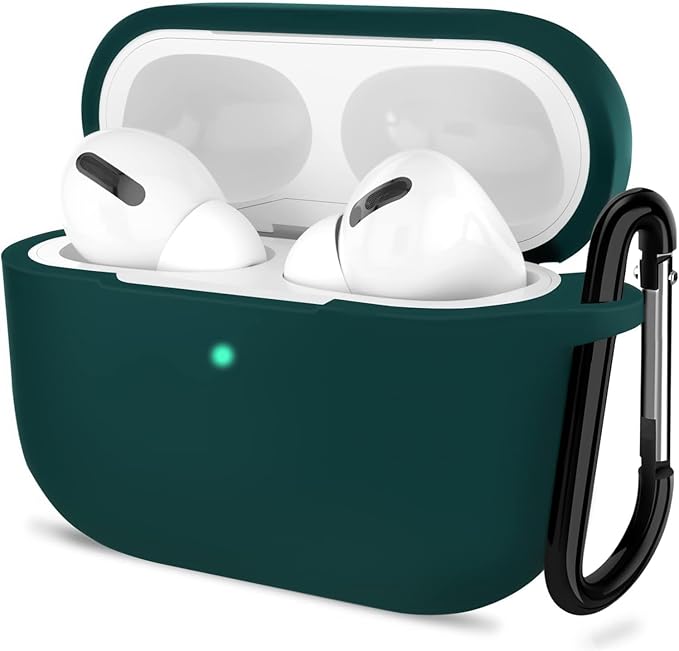Silicone Protective Case with Carabiner for AirPods Pro - Image 3