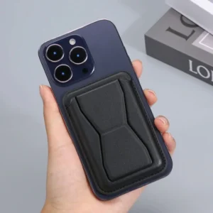 MagSafe-compatible leather back covers for iPhone