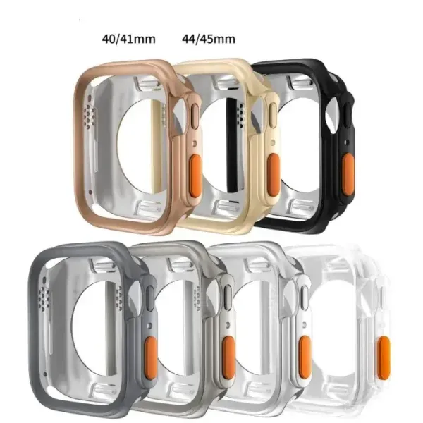 Premium TPU Apple Watch Ultra Protective Case – Shockproof & Scratch-Resistant
