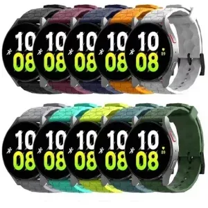 Premium Silicone Sport Watch Band – Shock-Resistant | Breathable Fitness Strap for Smartwatches