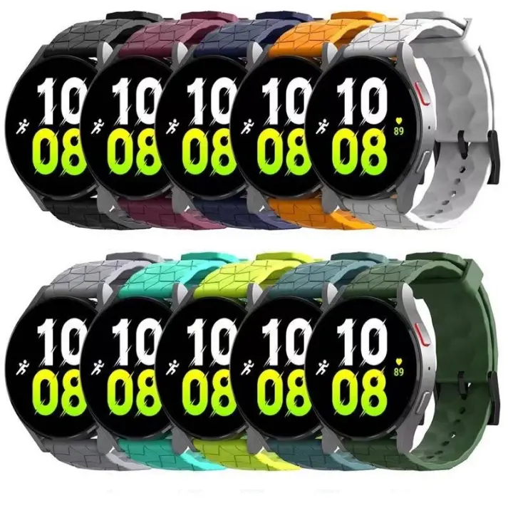 Premium Silicone Sport Watch Band – Shock-Resistant | Breathable Fitness Strap for Smartwatches