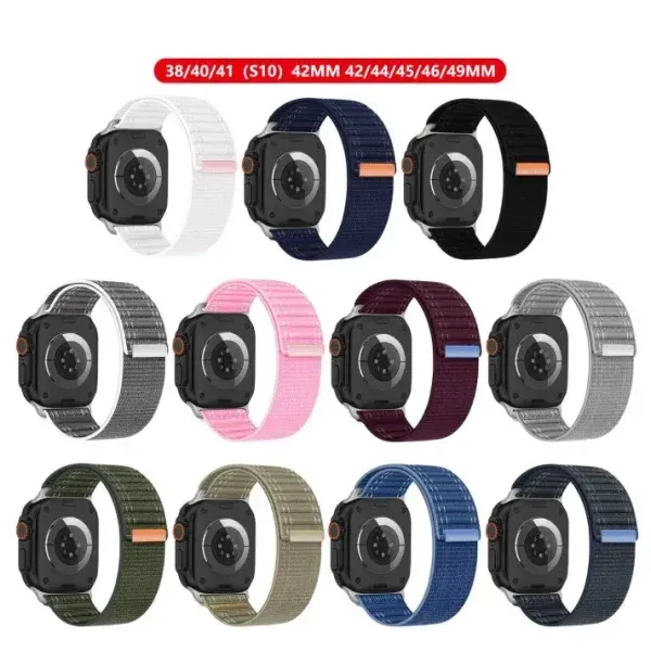 apple-watch-nylon-loop-band-multiple-colors