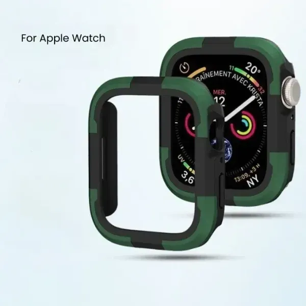 Rugged Full Cover Case for Apple Watch 7/8 (45mm, 49mm) – Shockproof 360° Protective Shell