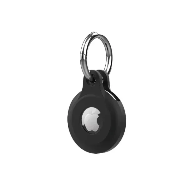Appdroid Silicone AirTag Keychain Holder with Snap Hook – Lightweight Protective Case for Apple AirTag