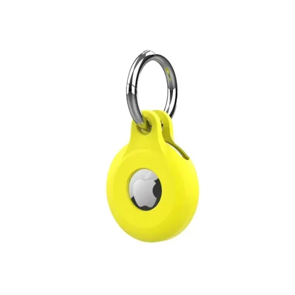 Appdroid Silicone AirTag Keychain Holder with Snap Hook – Lightweight Protective Case for Apple AirTag