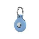 Appdroid Silicone AirTag Keychain Holder with Snap Hook – Lightweight Protective Case for Apple AirTag - Light Blue
