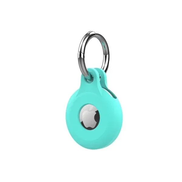 Appdroid Silicone AirTag Keychain Holder with Snap Hook – Lightweight Protective Case for Apple AirTag