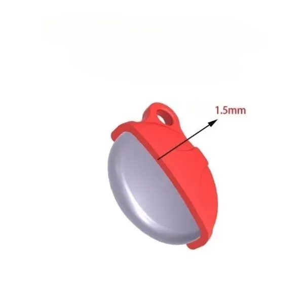 Appdroid Waterproof Silicone AirTag Case with Carabiner – Slim Shockproof Protective Cover