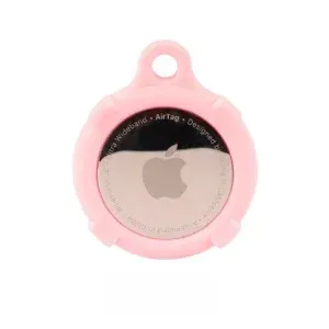 Appdroid Waterproof Silicone AirTag Case with Carabiner – Slim Shockproof Protective Cover