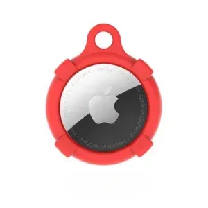 Appdroid Waterproof Silicone AirTag Case with Carabiner – Slim Shockproof Protective Cover