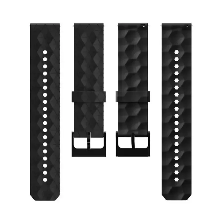 Premium Silicone Sport Watch Band – Shock-Resistant | Breathable Fitness Strap for Smartwatches - Image 11
