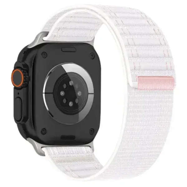 Apple Watch Nylon Loop Sport Band – Breathable Ocean-Style Strap (38–49mm)