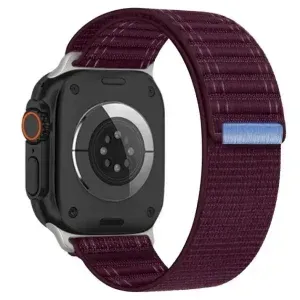 Apple Watch Nylon Loop Sport Band – Breathable Ocean-Style Strap (38–49mm)