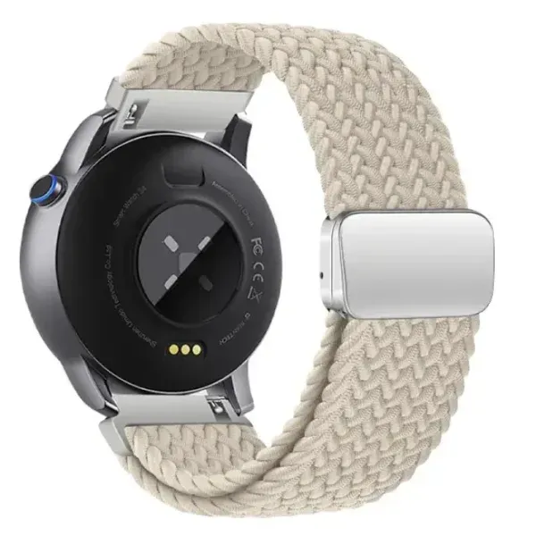 Braided Nylon Magnetic Loop Strap for Smartwatch (20mm–49mm) – Soft, Secure & Skin-Friendly