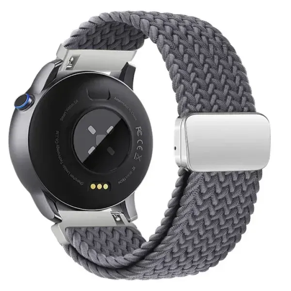 Braided Nylon Magnetic Loop Strap for Smartwatch (20mm–49mm) – Soft, Secure & Skin-Friendly