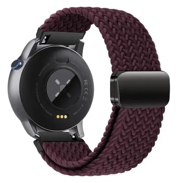 Braided Nylon Magnetic Loop Strap for Smartwatch (20mm–49mm) – Soft, Secure & Skin-Friendly