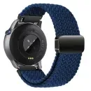 Braided Nylon Magnetic Loop Strap for Smartwatch (20mm–49mm) – Soft, Secure & Skin-Friendly - Navy Blue
