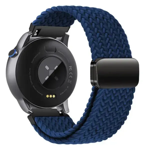 Braided Nylon Magnetic Loop Strap for Smartwatch (20mm–49mm) – Soft, Secure & Skin-Friendly