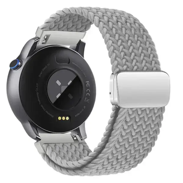Braided Nylon Magnetic Loop Strap for Smartwatch (20mm–49mm) – Soft, Secure & Skin-Friendly