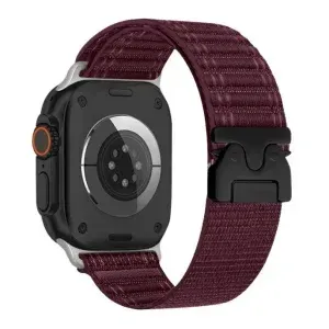 Appdroid Apple Watch Nylon Strap – Breathable Woven Band with Metal Buckle