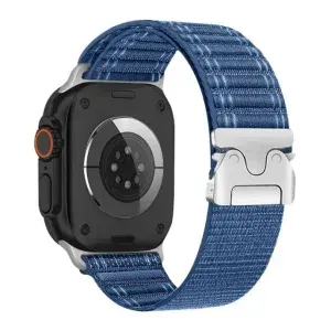 Appdroid Apple Watch Nylon Strap – Breathable Woven Band with Metal Buckle