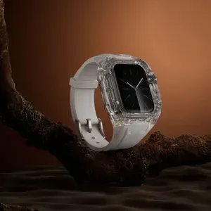 Appdroid Transparent Rugged Case Strap for Apple Watch (42mm–49mm)