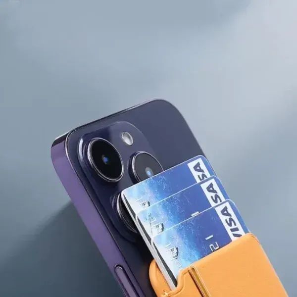 MagSafe Magnetic Wallet with Stand for iPhone 17, 16, 15, 14, 13 & 12