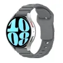 Silicone Smartwatch Strap 20mm & 22mm – Sport Replacement Band | Appdroid - Space Gray