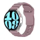 Silicone Smartwatch Strap 20mm & 22mm – Sport Replacement Band | Appdroid - Purple Mist