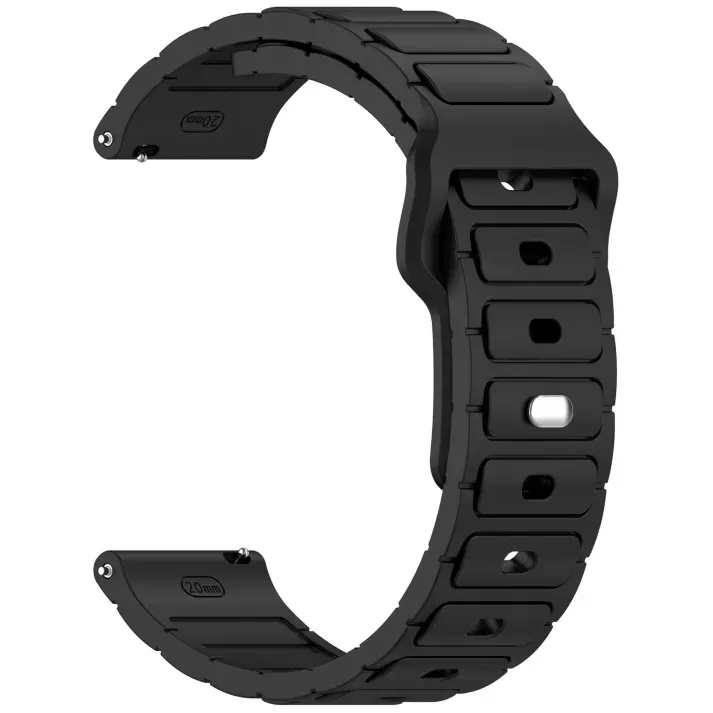 Appdroid Rugged Silicone Sport Strap for Smartwatch (20mm / 22mm / 42–49mm Compatible) - Image 3