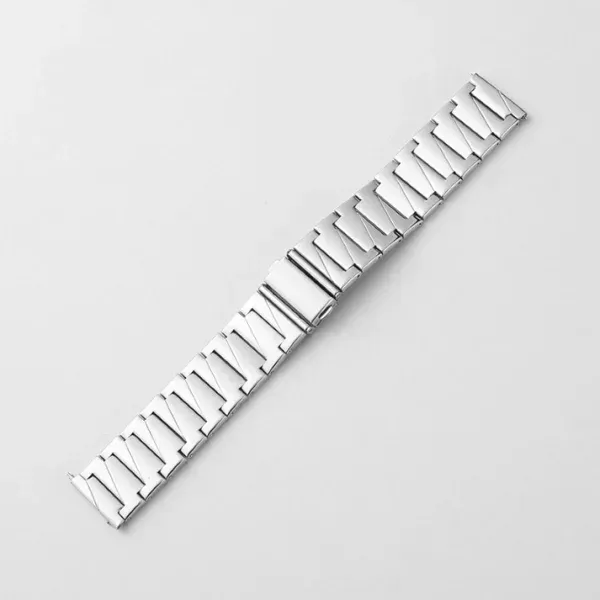 Appdroid Premium Stainless Steel Watch Strap 22mm with Butterfly Clasp – Adjustable Metal Band