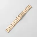 Appdroid Premium Stainless Steel Watch Strap 22mm with Butterfly Clasp – Adjustable Metal Band - Gold