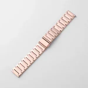 Appdroid Premium Stainless Steel Watch Strap 22mm with Butterfly Clasp – Adjustable Metal Band